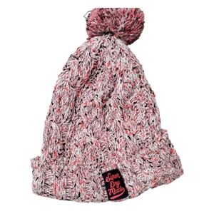 Super Dry Pom-Pom Pink Winter Hat New